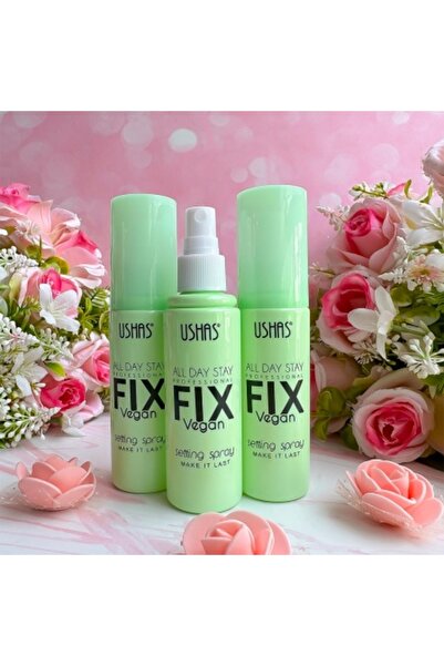 Ushas Spray fixare machiaj All Day Stay Fix Vegan 80 ml