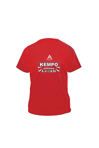 ARMURA Tricou Kempo din bumbac roșu 2.0 Junior