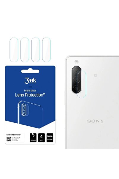 3MK Set 4 x folie protecție cameră telefon pentru Sony Xperia 10 II
