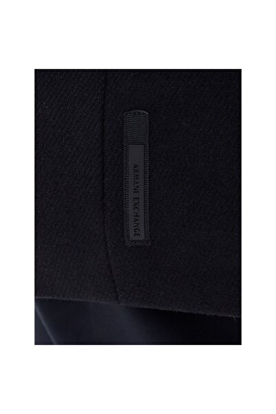 Armani Exchange Palton de lână pentru bărbați XM001121 AF18943 Bleumarin