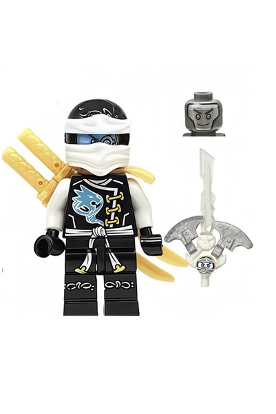 yamanS Ninja Zane Skybound Suit Figür Yapı Blok Oyuncak(Custom Özel Tasarım)