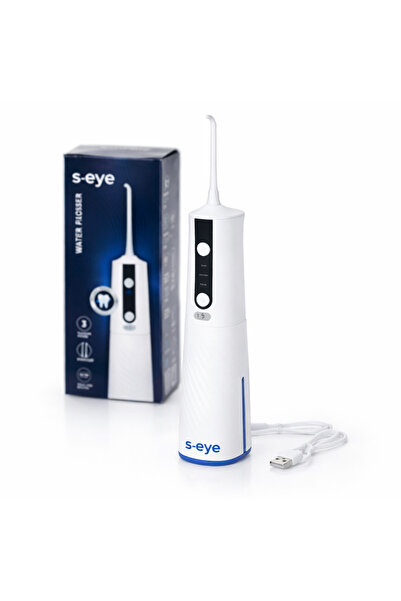 s-Eye Irigator Bucal OptiSmile Portabil - 3 Moduri, Jet Apa, USB-C, Implantur...