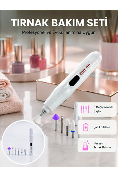 shopwave Krm versatile nail care with 6 different heads krm