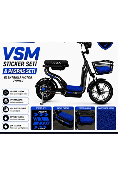 Volta vsm sticker seti & paspas seti