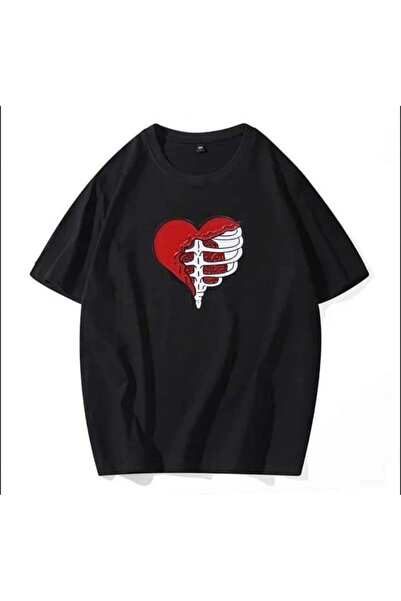 classy moda Unisex πολύχρωμο μπλουζάκι με στάμπα Oversize Streetwear Άνετη εφ...