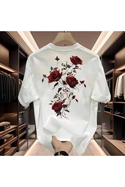classy moda Unisex πολύχρωμο μπλουζάκι με στάμπα Oversize Streetwear Άνετη εφ...