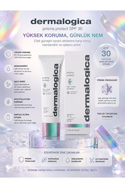 Dermalogica Prisma Protect Spf 30 Daily Moisturizing and Sun Protection Face ...