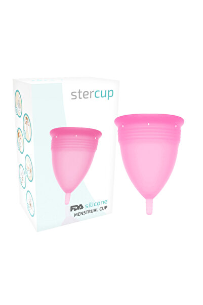 STERCUP ΚΥΠΕΛΛΟ ΕΜμηνόρροιας ΜΕΓΕΘΟΥΣ Λ ΡΟΖ ΧΡΩΜΑ ΣΙΛΙΚΟΝΗ ΣΥΜΒΑΤΗ ΜΕ ΤΗΝ FDA