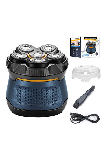 choice2 Blue Upgraded Head Shaver for Bald Men, Cordless Electric Razor, 6 Du...