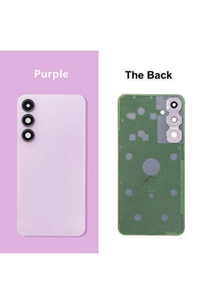 Choice3 Purple For A35 5G A556B Back Glass Battery Cover Rear Door Housing Pa...