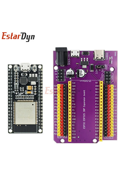 Choice مجموعة واحدة من لوحة تطوير Estardyn ESP32 مع CP2102 واي فاي + بلوتوث ث...