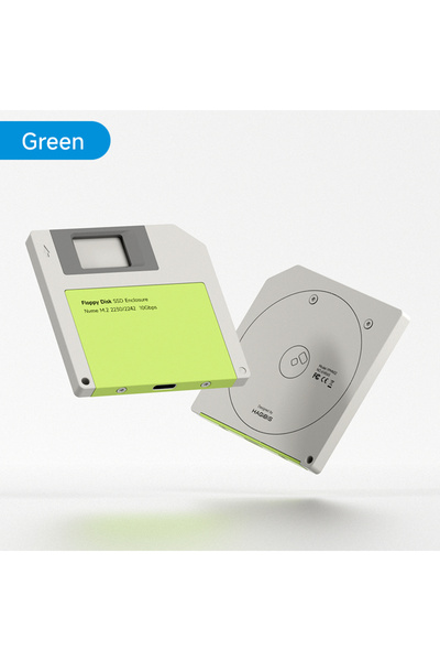 choice2 Green Hagibis 2230 M.2 NVMe SSD Enclosure USB 3.2 Gen 2 to PCI-E M.2 ...