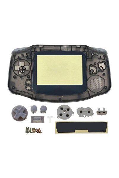 Choice8 Transparent Black For Game Boy Advance GBA Replacement Shell Housing ...