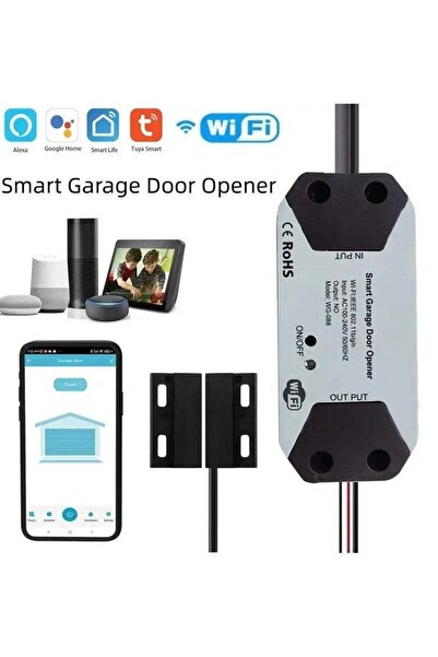 UanTii Tuya WiFi Smart Garage Door Opener Controller Motorized Door Opener Wi...