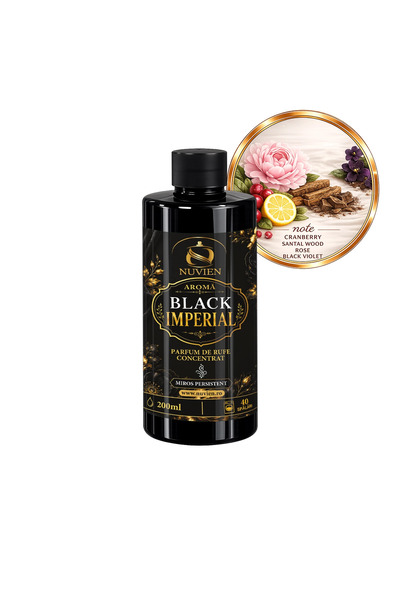 Nuvien Parfum concentrat pentru rufe Black Imperial, 200ml