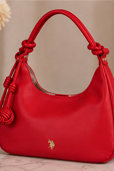 U.S. Polo Assn. USPA HOBO BAG US6553,RED