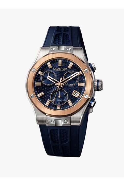 vvBing Men's Silicone Analog Watch HNG1230.599 - 44 mm