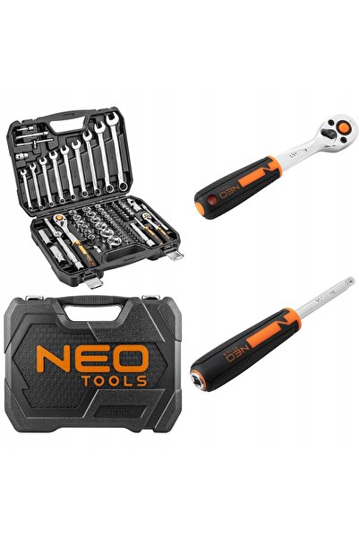 NEO Tools Set de chei tubulare NEO 1/2 ", 1/4 ", 82 piese