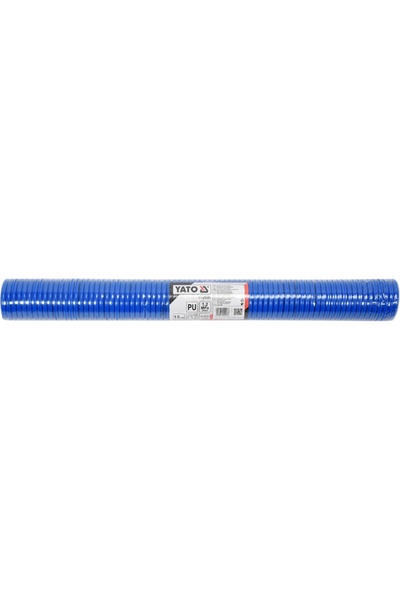 yato Furtun spiralat 5,5MMx8MMx15M PU cu conectori rapizi