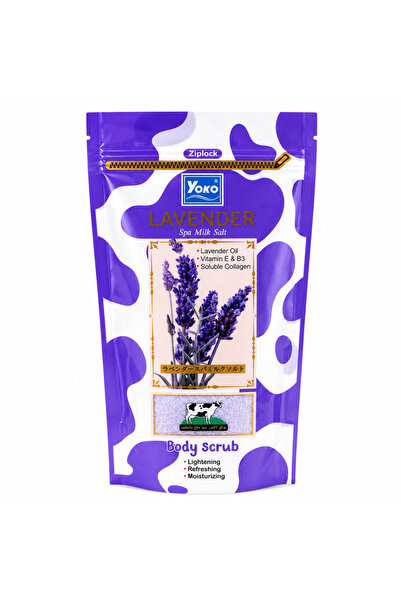 YOKO Yoko Body Scrub with Milk Salt and Lavender – Moisturizing, Smoothing, a...
