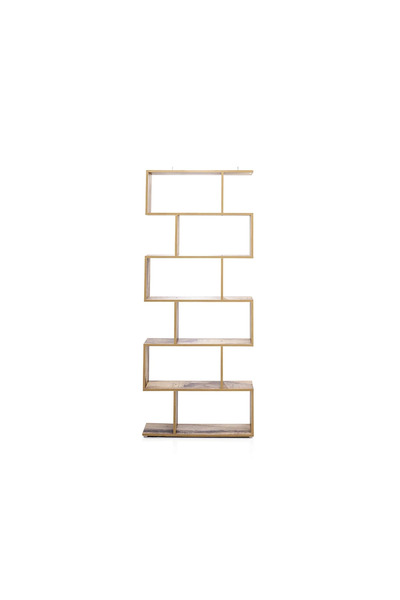 Midas Furniture WOODEN BOOK SHELF BROWN