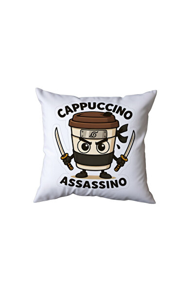 Beramussa Cappuccino Pillow, Funny Gift