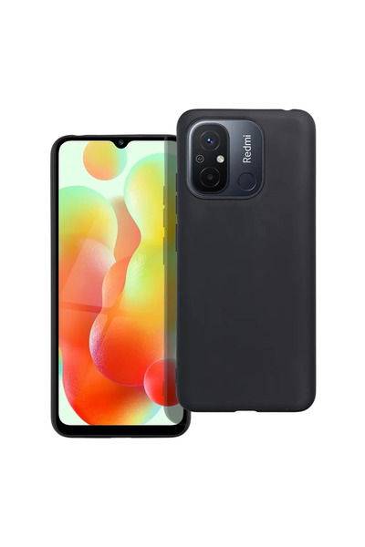 Techwave Ματ θήκη για Xiaomi Redmi 12C μαύρο