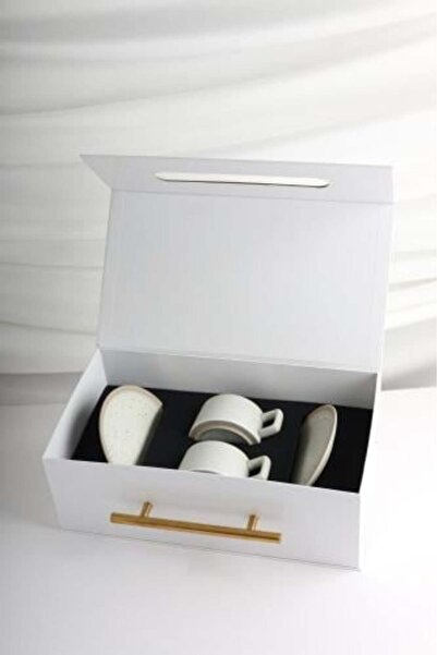 LOUIST Two elegant cups (250 ml) with a saucer