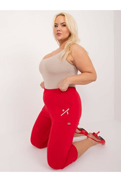 New Fashion Pantaloni Dama, New Fashion, Rayon, Rosu, model AT-SP-73019.45