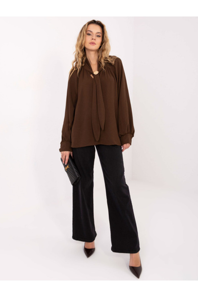Italy Moda Bluza Dama, ITALY MODA, Viscoza, Maneca lunga, Maro, model MI-BZ-2...