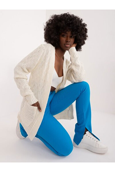 Mayflies Cardigan Dama, Mayflies, Acril, Decolteu alt tip de decolteu, Ecru, ...