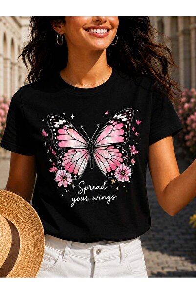 GILDAN Tricou 100% Bumbac, Croiala Confortabila, Guler Rotund, Maneca Scurta ...