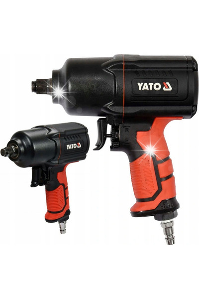 yato Cheie pneumatică de impact pentru roți 1/2'' 1700Nm, carcasă compozită