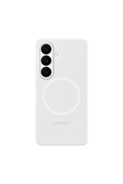 Samsung Husă magnetică din silicon pentru Galaxy S26 Albă EF-ES942CWEGWW