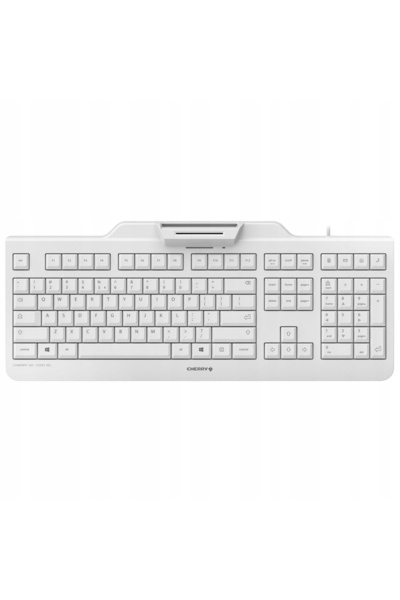 Cherry Tastatură cu cititor de carduri ISO 7816 KC 1000 SC USB QWERTY Gri