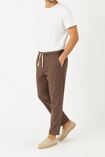 Cuckoo Cotton بنطلون كتان رجالي
