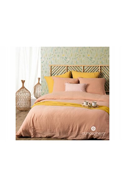 Atmosphera Set lenjerie de pat din bumbac 220x240 + 2 fețe de pernă