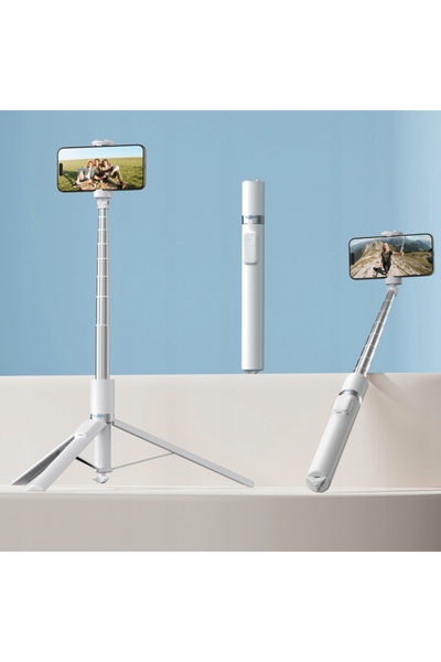 TELESIN Suport Selfie Stick Stativ Telecomandă Bluetooth Extensibil Suport de...