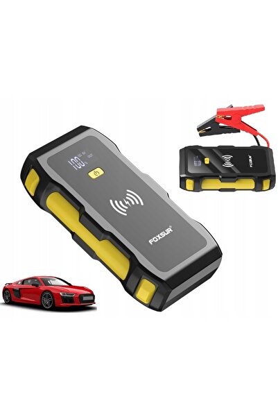 Foxsur Pornitor auto puternic BOOSTER, Power Bank pentru pornire, Încărcător ...