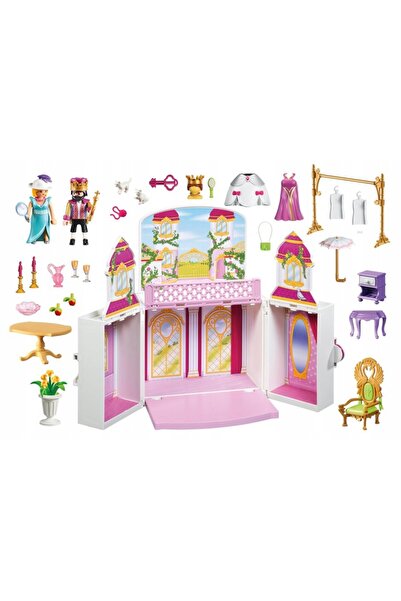 Playmobil PRINȚESE CASTELUL REGAL LA CHEIE + PRINȚESĂ ȘI PRINȚ 4898