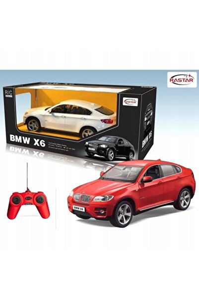 Rastar Mașină teleghidată RC BMW X6 cu LED-uri și roți de cauciuc