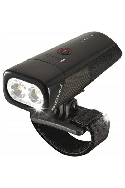 Sigma LAMPĂ FRONTALĂ PENTRU CASCA BUSTER 1100 LUMINI DIODĂ PUTERNICĂ IPX4