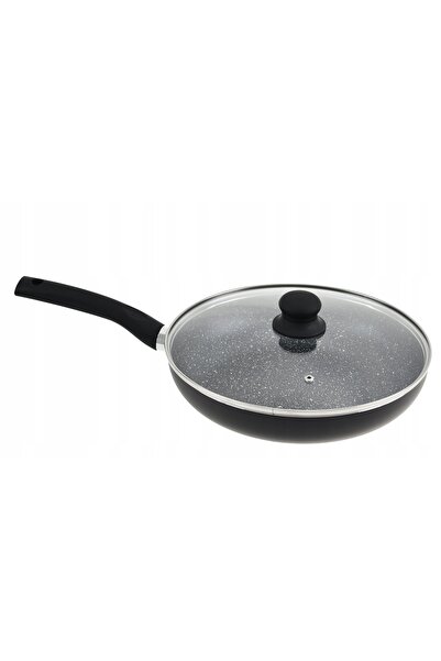Kinghoff Tigaie 28 CM MARMO cu capac INDUCTIE GAZ