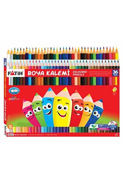 FATİH KALEM Fatih Kuru Boya Full Size 36 Pieces