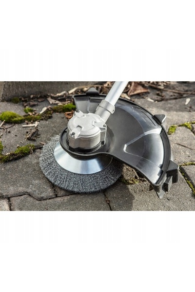 graphite Perie de sârmă pentru motocoasă 200 x 25,4 mm, moale, sârme ondulate