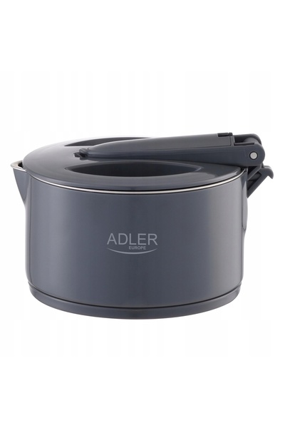 adler Fierbător electric AD 1377G 600W 0,6l gri turistic din silicon