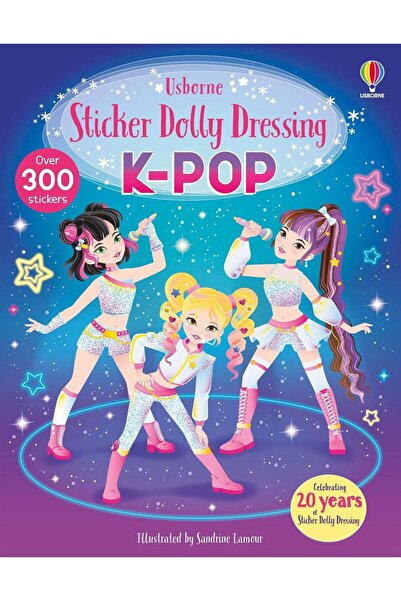Usborne Publishing Sticker Dolly Dressing K-POP