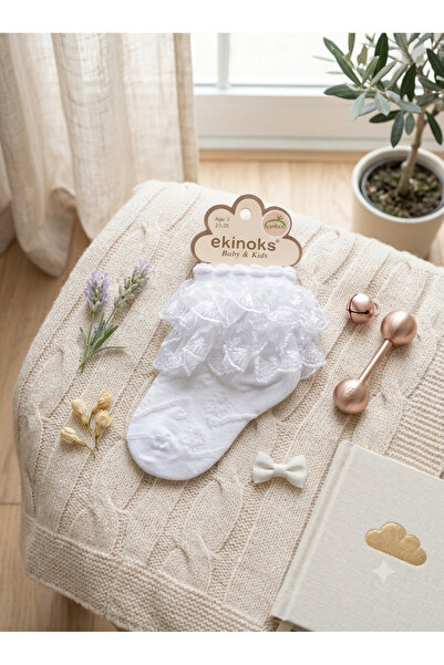 Ekinoks çorap BAMBU DANTELLİ SOKET ÇORAP