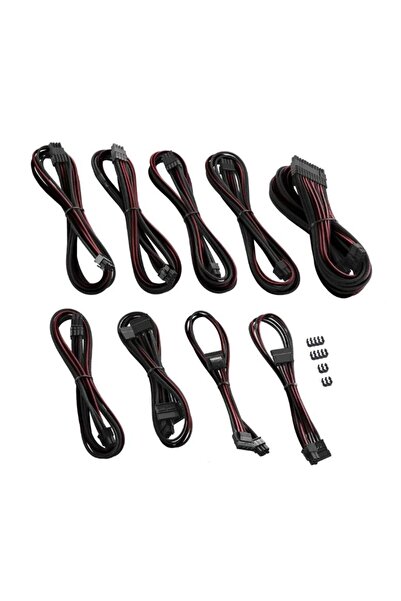 CableMod PRO ModMesh PSU Cable Kit for Corsair AXi/HXi/RM - Black/Red