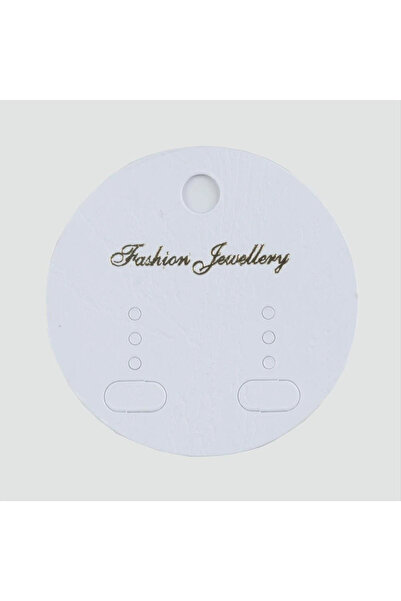 Generic Brand 3 Pairs of Round Earrings Cards